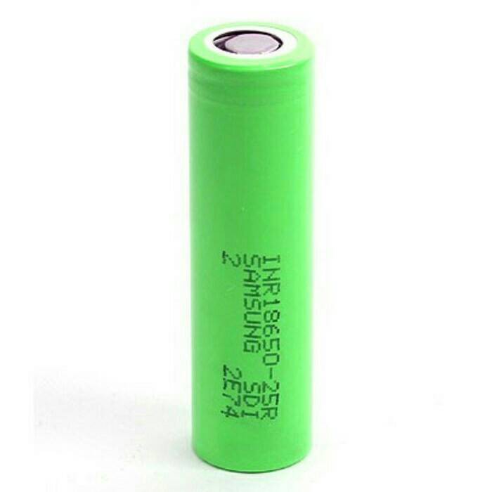 baterai samsung 25r 18650 2500mah clone