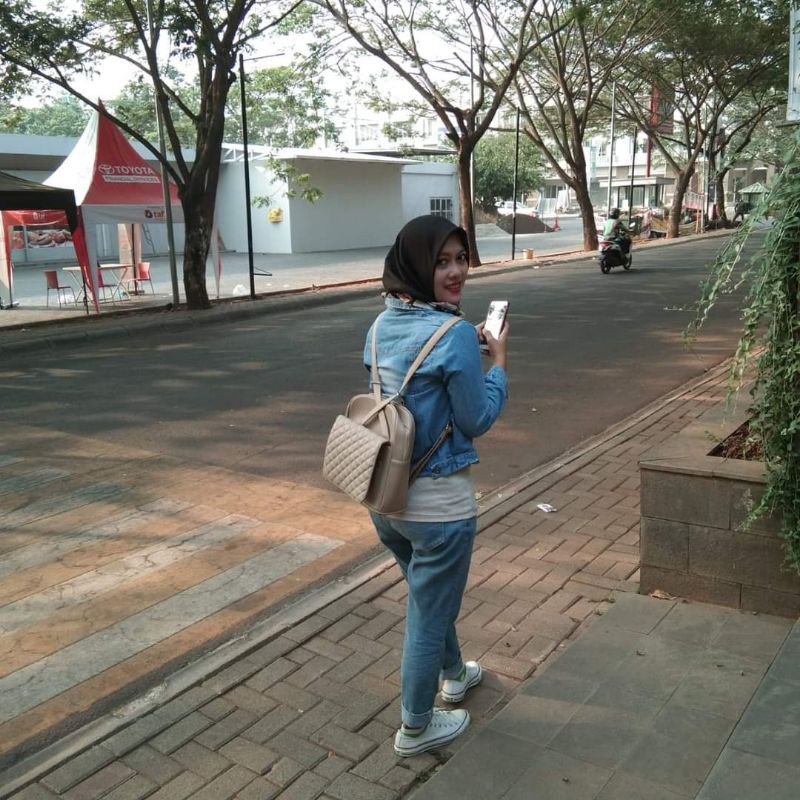 ADITY  TAS 2 IN 1/tas gendong dan jinjing atau bahu/tas adity 2 in 1 my qeena