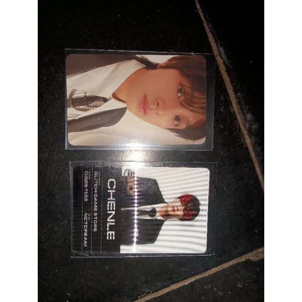 Glitch Mode NCT Dream POB Scratch ver| Lenticular Chenle Photocard Haechan