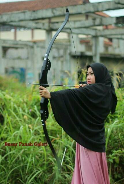 Busur Panah Black Wooden 50 | Shopee Indonesia