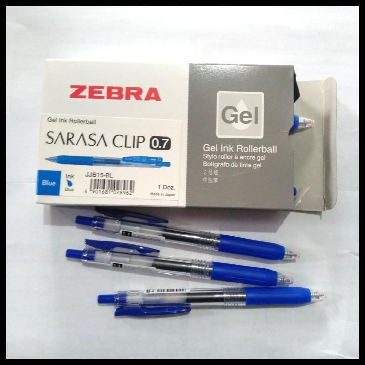 

Daisydooo | Pulpen Zebra Sarasa 0,7 Biru / Bolpoint Zebra Sarasa 0,7