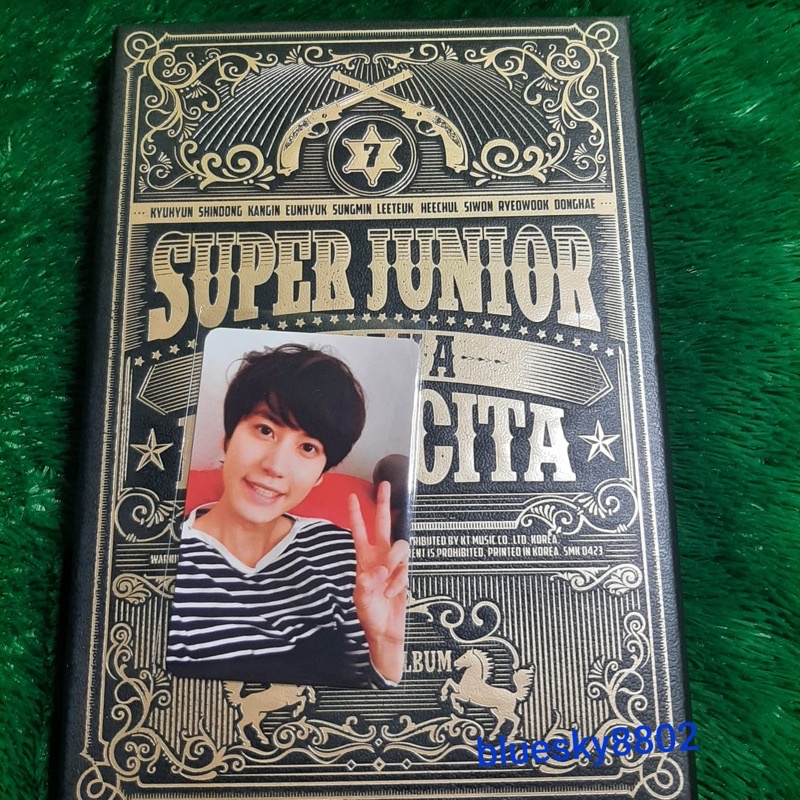 READY ALBUM SUPER JUNIOR MAMACITA A WITH PHOTOCARD KYUHYUN