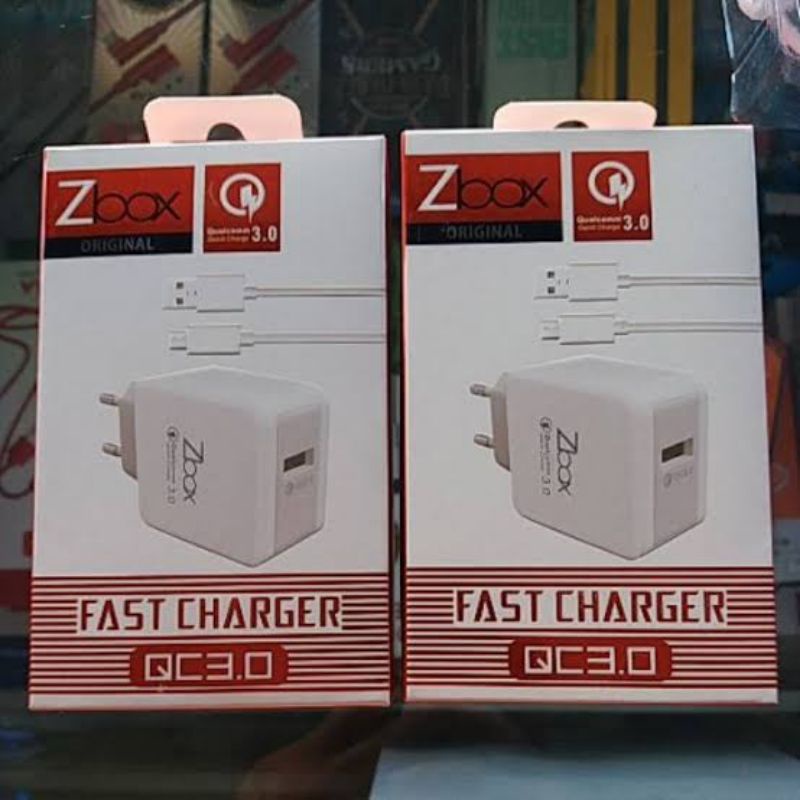 Charger Android Micro usb Qualcomm 3.0 fast charging Micro Usb Original product by Z-BOX QC3.0