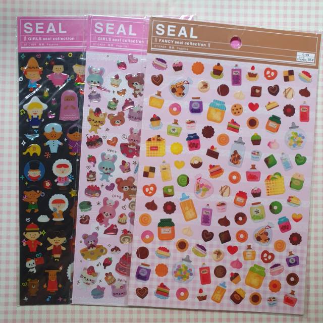 

kawaii daiso sticker for scrapbook and journal