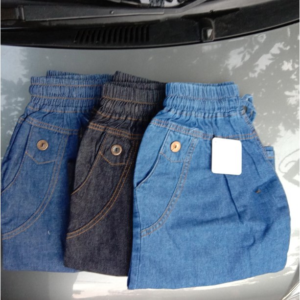 METRO KULOT JEANS KARET PINGGANG BASIC DAN JUMBO MAYUNG GBM