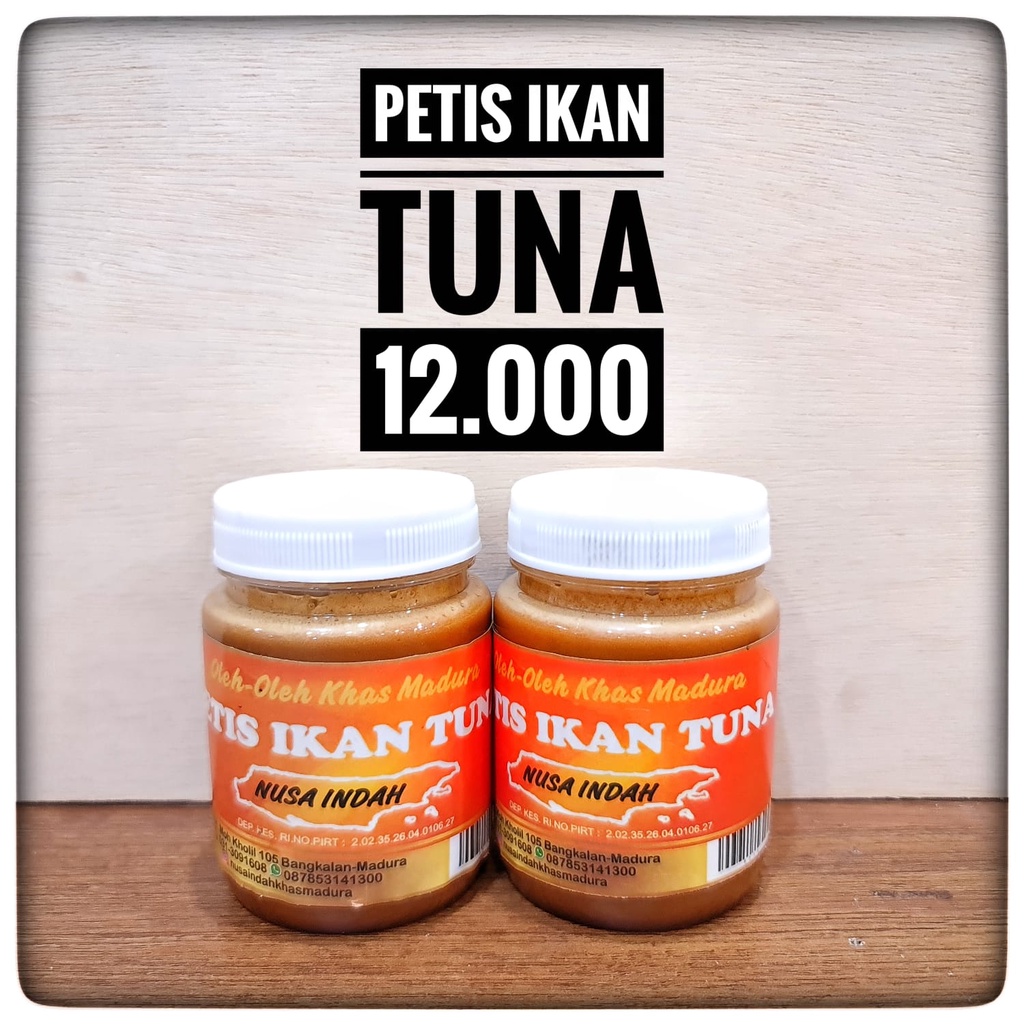 

Petis Ikan Tuna 250 gram
