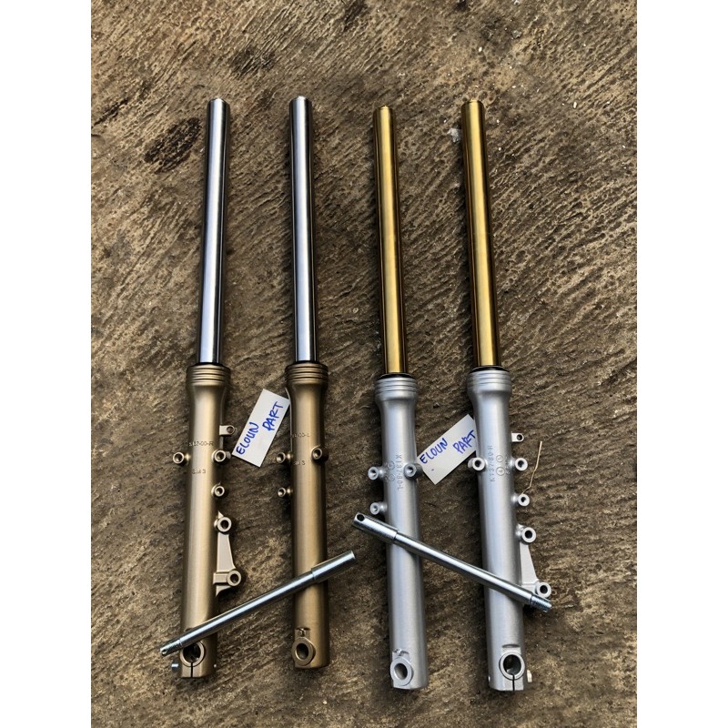 As bottom ninja R RR as gold dan as chrome non ori original sett as roda