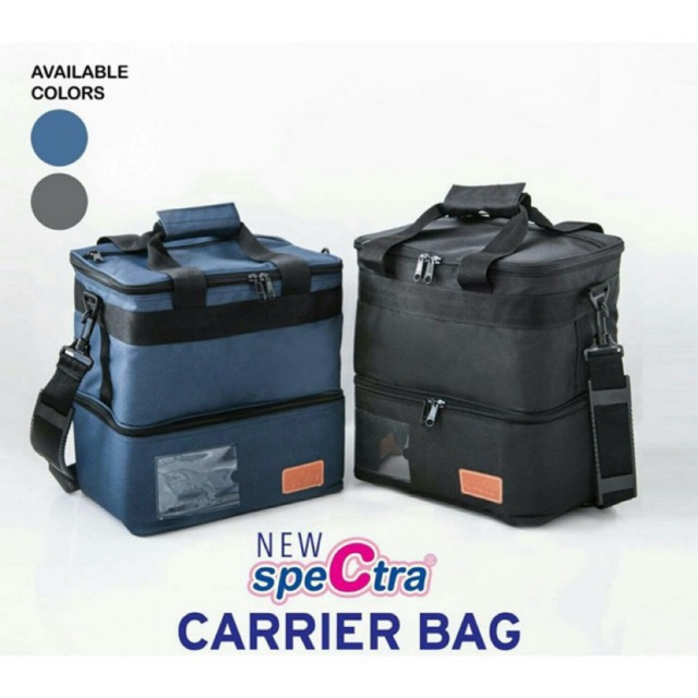 Carrier Bag Black for Spectra S1 plus or S2 plus (TANPA ICE PACKS)