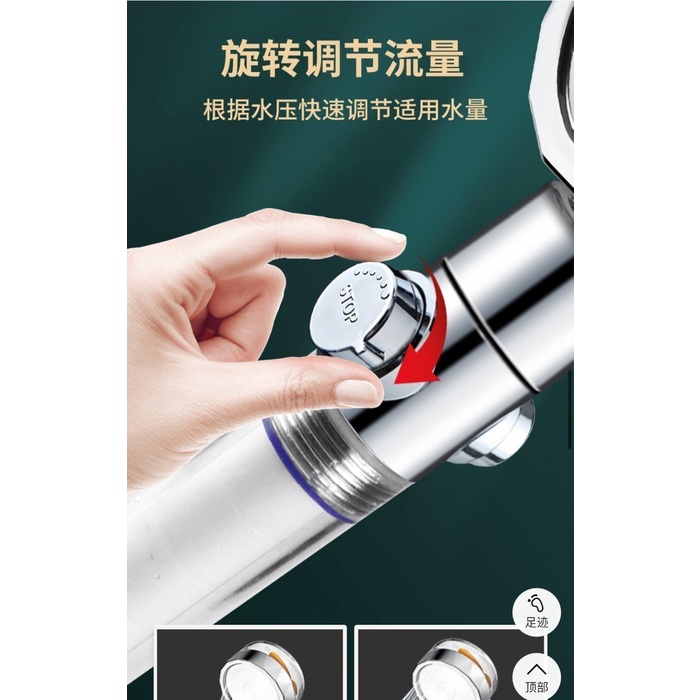 HI-SHO SHOWER / SHOWER DESAIN SMART JET PROPELLER BONUS SELANG