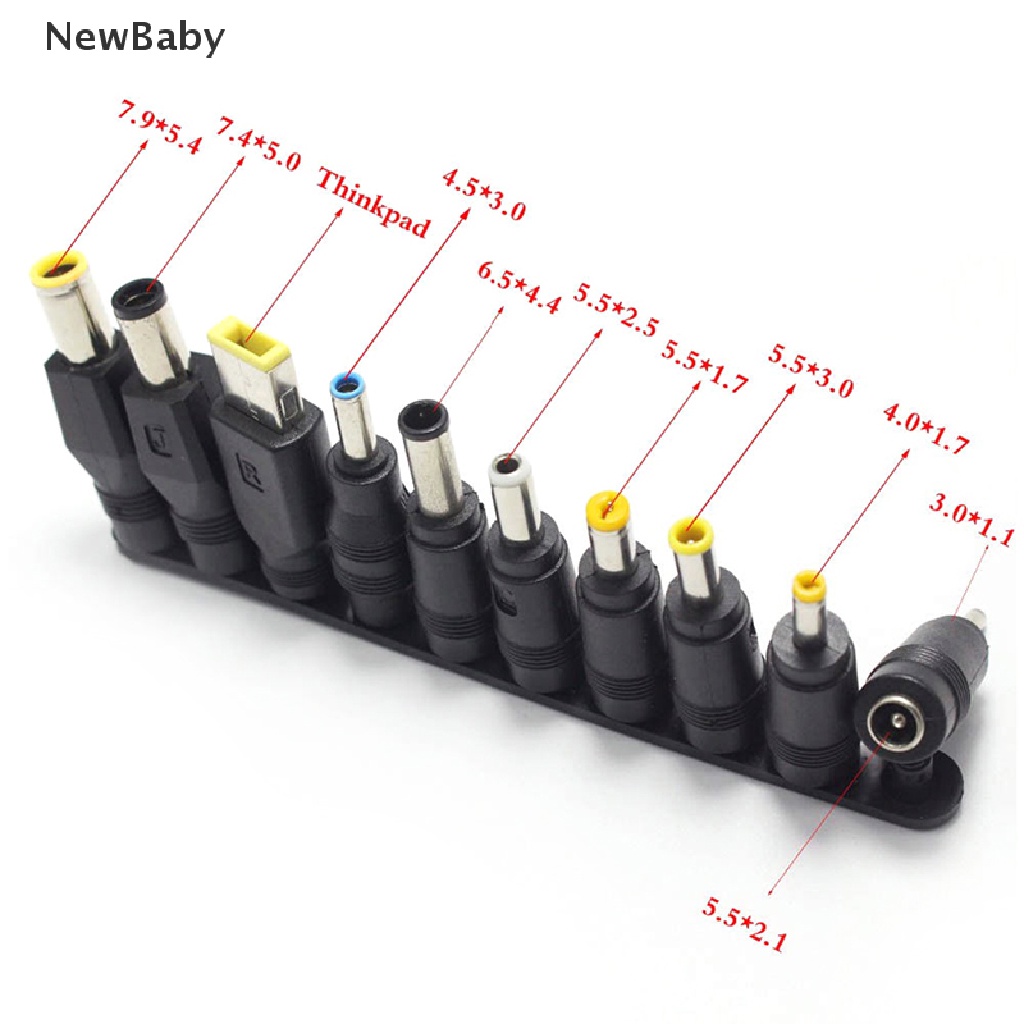 Adapter Konverter Charger Laptop Universal Jack DC 5.5mmx2.1mm