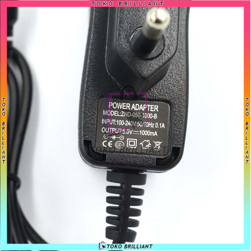 [ADAPTOR NORMAL] Adaptor 5V-1A untuk power tambahan USB HUB 5 VOLT - 1 AMPERE Normal