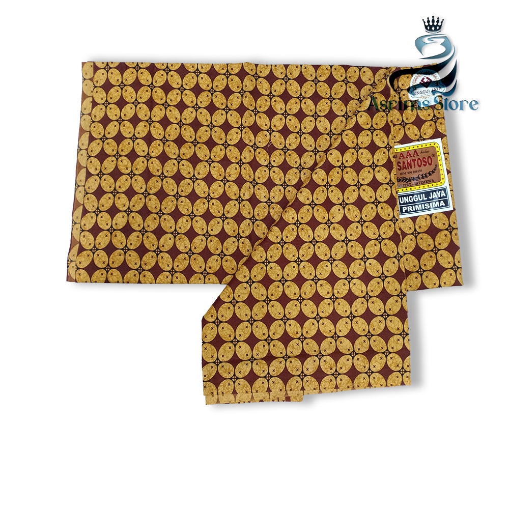 Kain Batik Jogja Jarik Batik Samping Kebat Jogjaan Hitam Putih Santoso AAA Premium Original-14AAA
