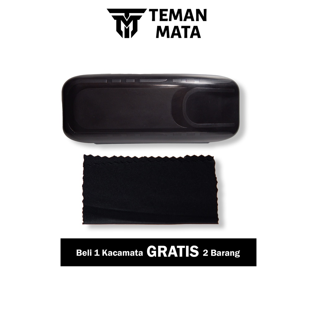 Kacamata anak Nobita Bulat Boboho Plastik Pria/Wanita-3