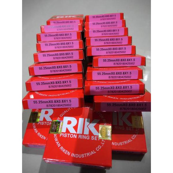 Ring Piston Rik 55 25 Mm Ring Seher 55.25Mm 55.25  Piston Brt Kawahara Moto1 Fim Izumi Piston Dll