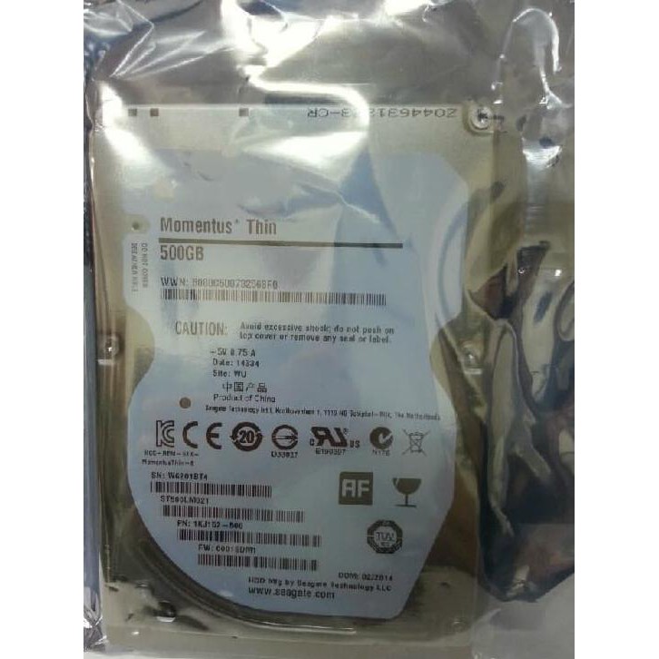HARDDISK LAPTOP 500GB SATA BARU (HDD / HARDISK NOTEBOOK 500 GB 2.5")