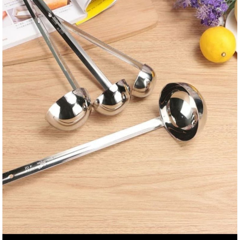 Irus Stainless  /Centong Bakso /Syrup Ladle /Soup Ladle