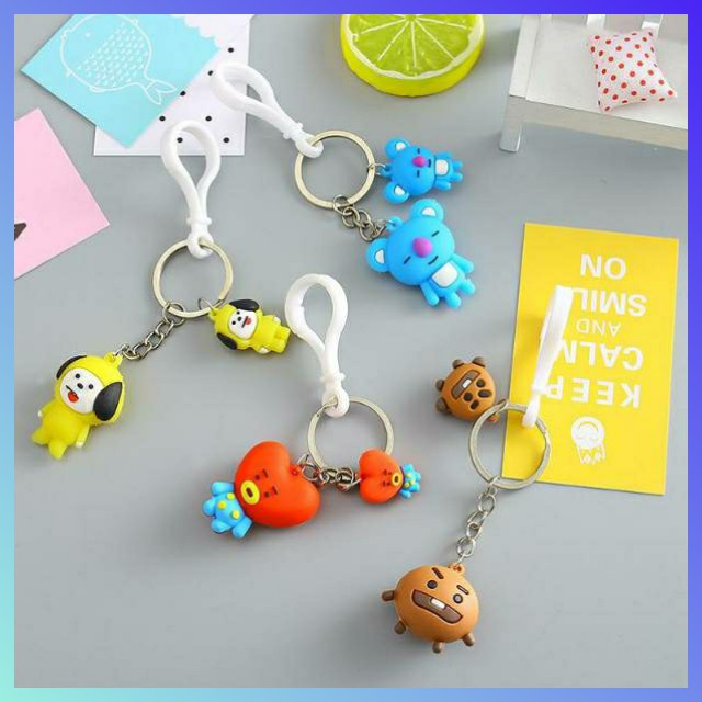 Gantungan kunci bt21 gantungan kunci bts gantungan kunci