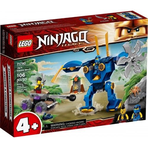 Toys LEGO Ninjago Legacy Jay's Electro Mech 71740