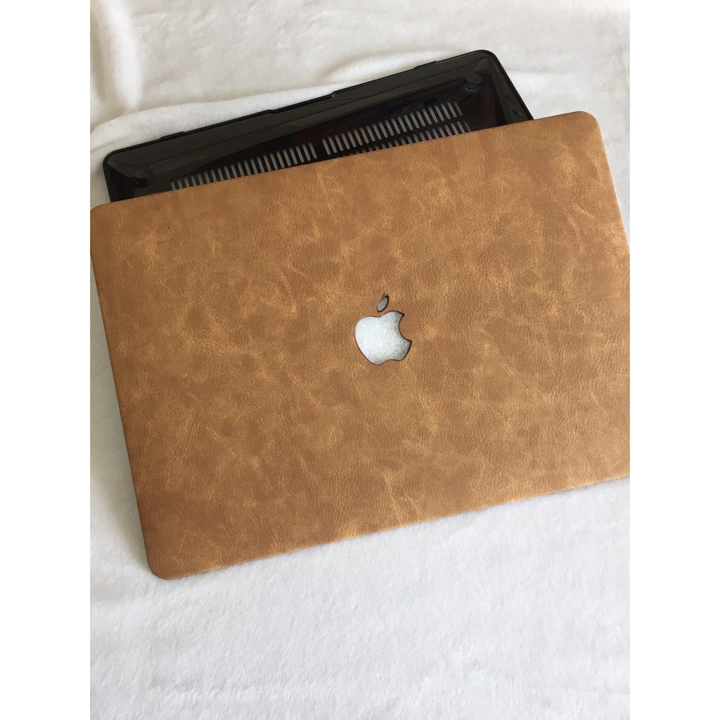 MACBOOK Case LEATHER HORSE NEW-MOCCA NEW AIR PRO RETINA 11 12 13 15 INCH NON/WITH CD ROOM/TOUCHBAR