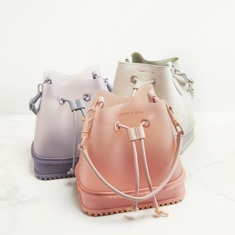 7.7 SALE | CK Drawstring Bucket Bag