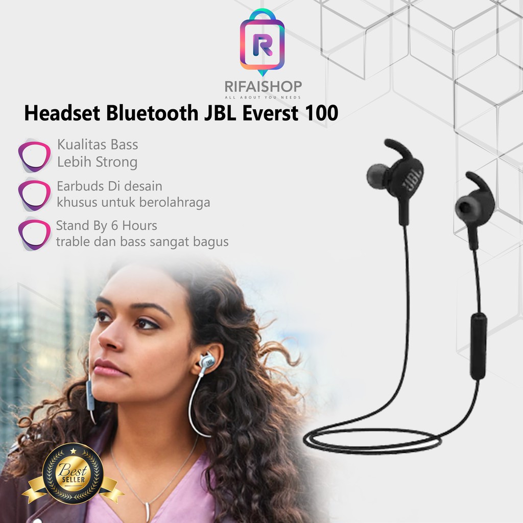 HEADSET JBL Everest 100 Bluetooth In-Ear Headset Bluetooth JB