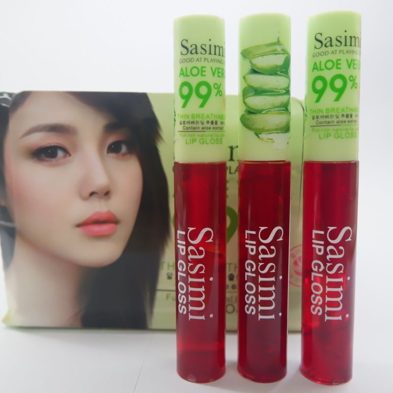 Lip tint Sasimi Aloe Vera/Lip Gloss Aloe Vera