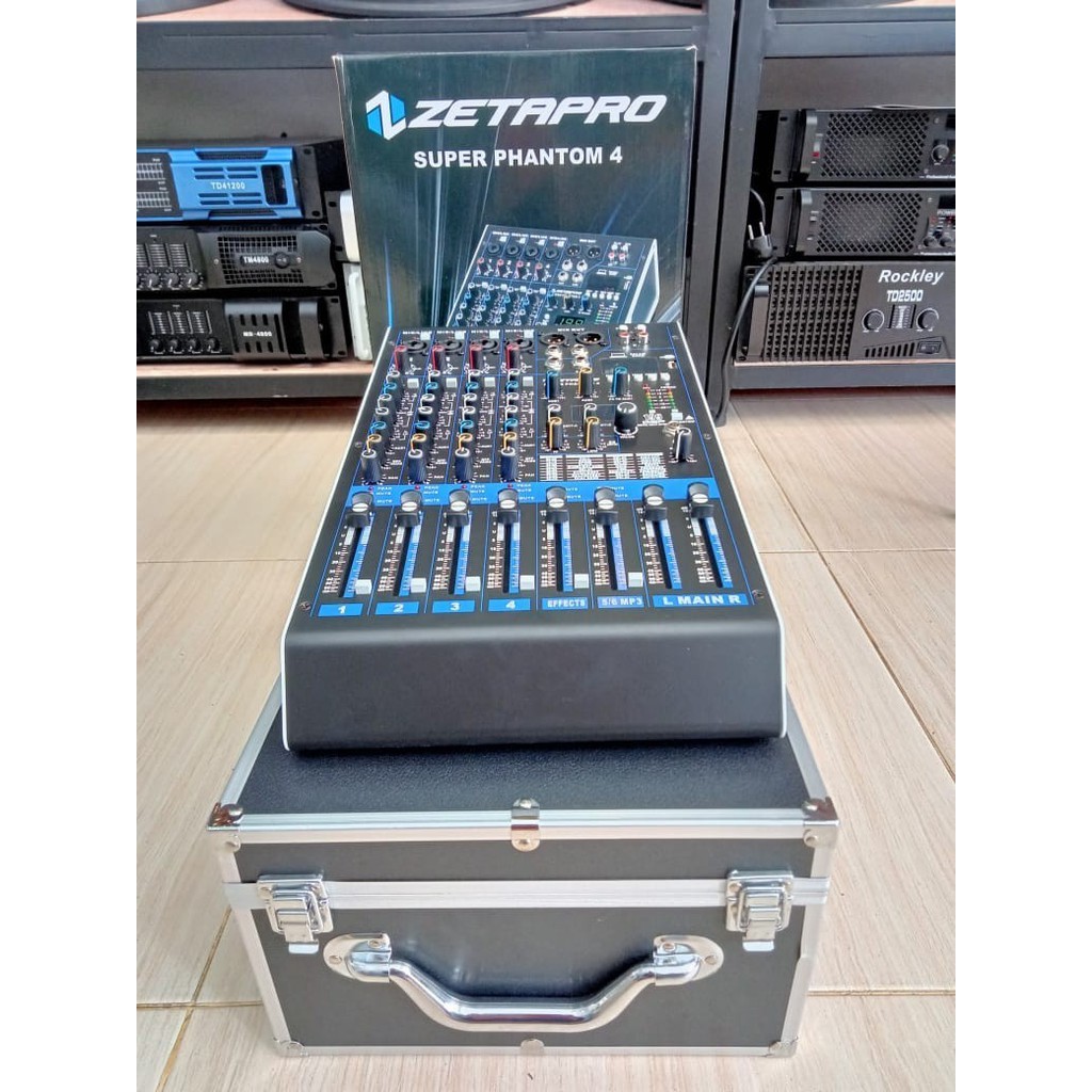 MIXER AUDIO ZETAPRO SUPER PHANTOM4 MIXER ZETAPRO SUPER PHANTOM 4