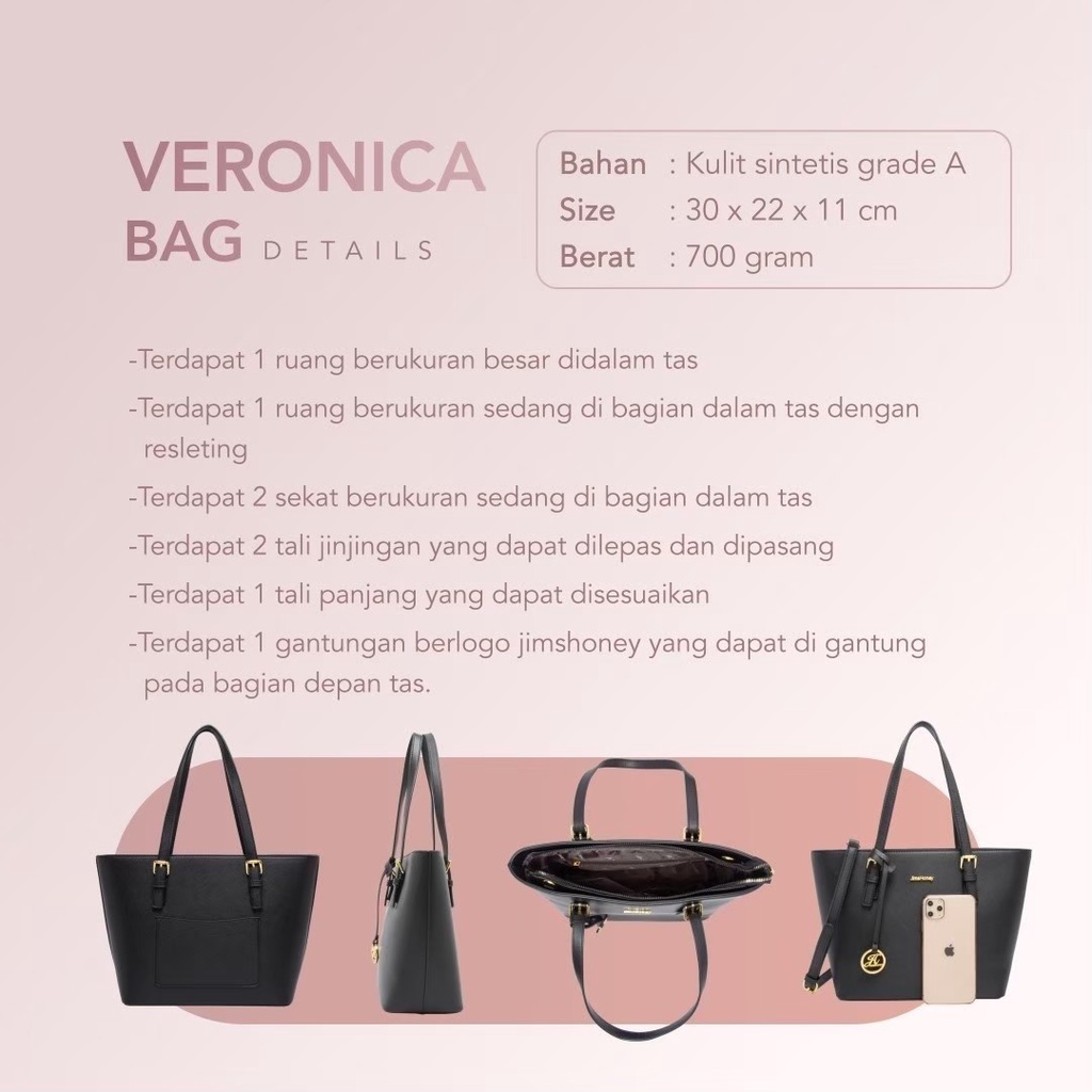 JIMS HONEY VERONICA BAG TAS JINJING WANITA