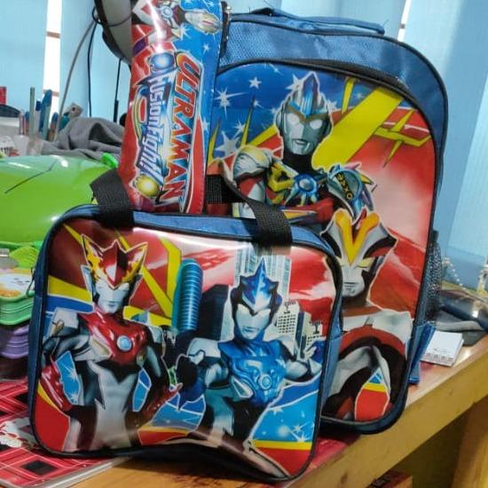 Ransel SD Perempuan Dan Laki-Laki karakter 3 in 1