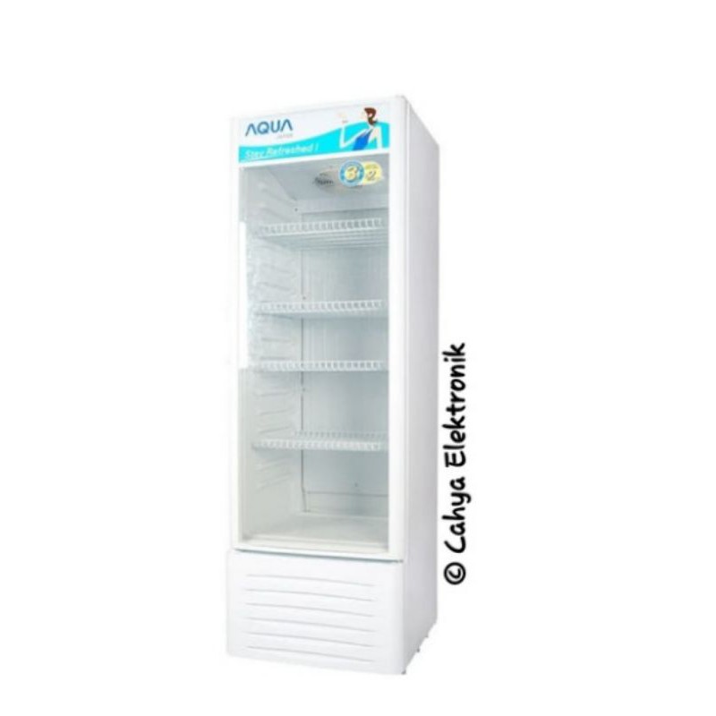 SHOWCASE SANYO JAPAN AQB 250 LEMARI PENDINGIN - 243 LITER
