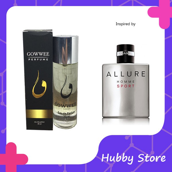 Gowwee Parfum Chanel Allure Homme Sport - Inspired - parfum Pria murah Wangi Tahan Lama