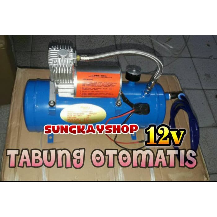 Terbaru TABUNG ANGIN KOMPRESOR OTOMATIS UNTUK KLAKSON TELOLET
