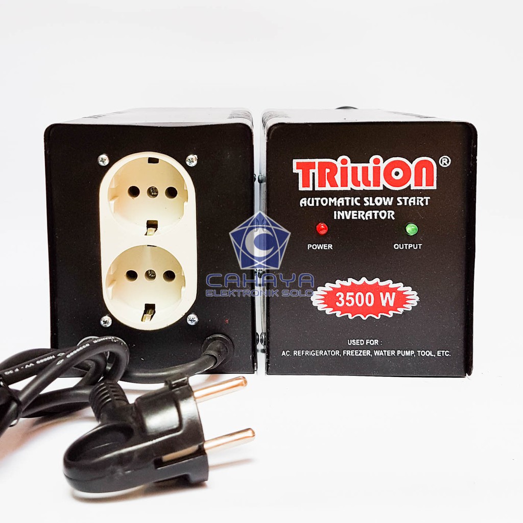 Inverator Soft Start Trillion 3500 W Power 3500w Watt Slow Anti Jeglek Shopee Indonesia