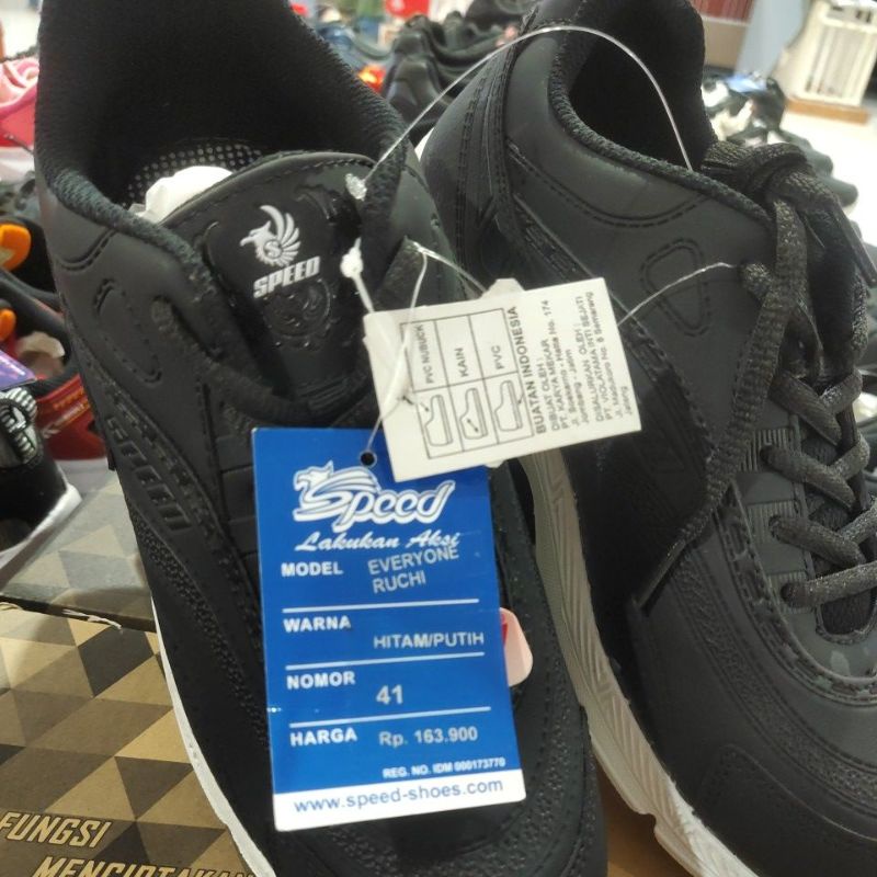SEPATU SEKOLAH UNISEX MERK SPEED