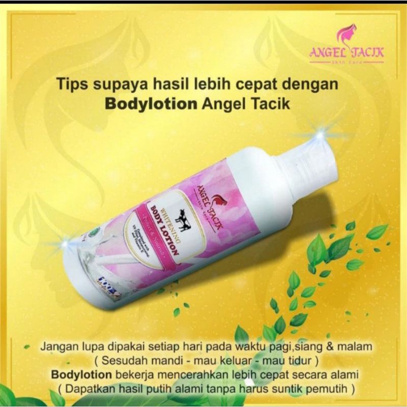 [PROMO] BODY LOTION WHITENING ANGEL TACIK ORIGINAL BPOM