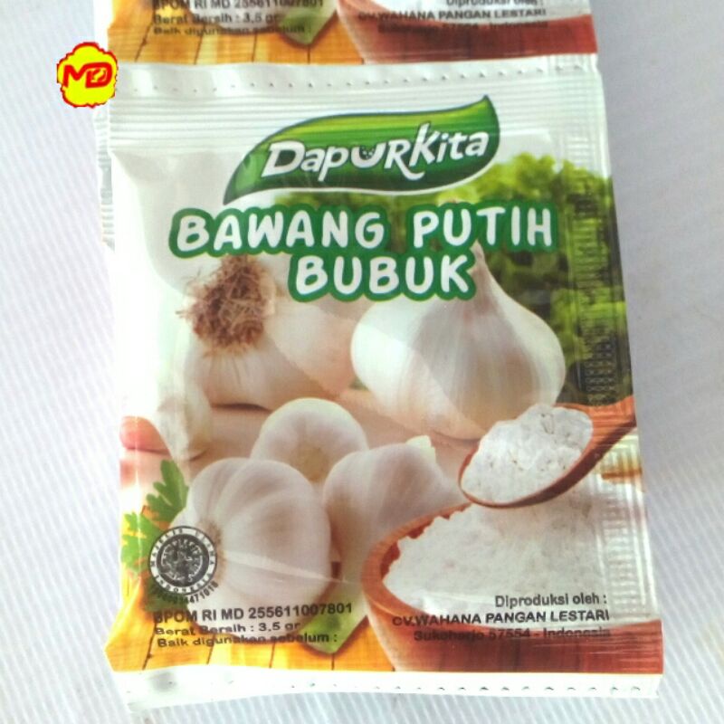 

DapurKita Bawang Putih Bubuk 3.5 gram renceng isi 12 sachet