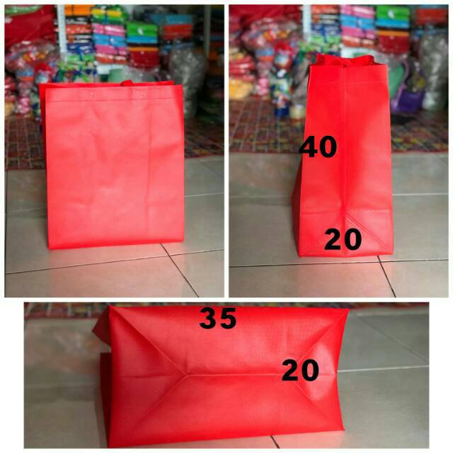 

goodie bag 403520 polos jumbo pres mesin