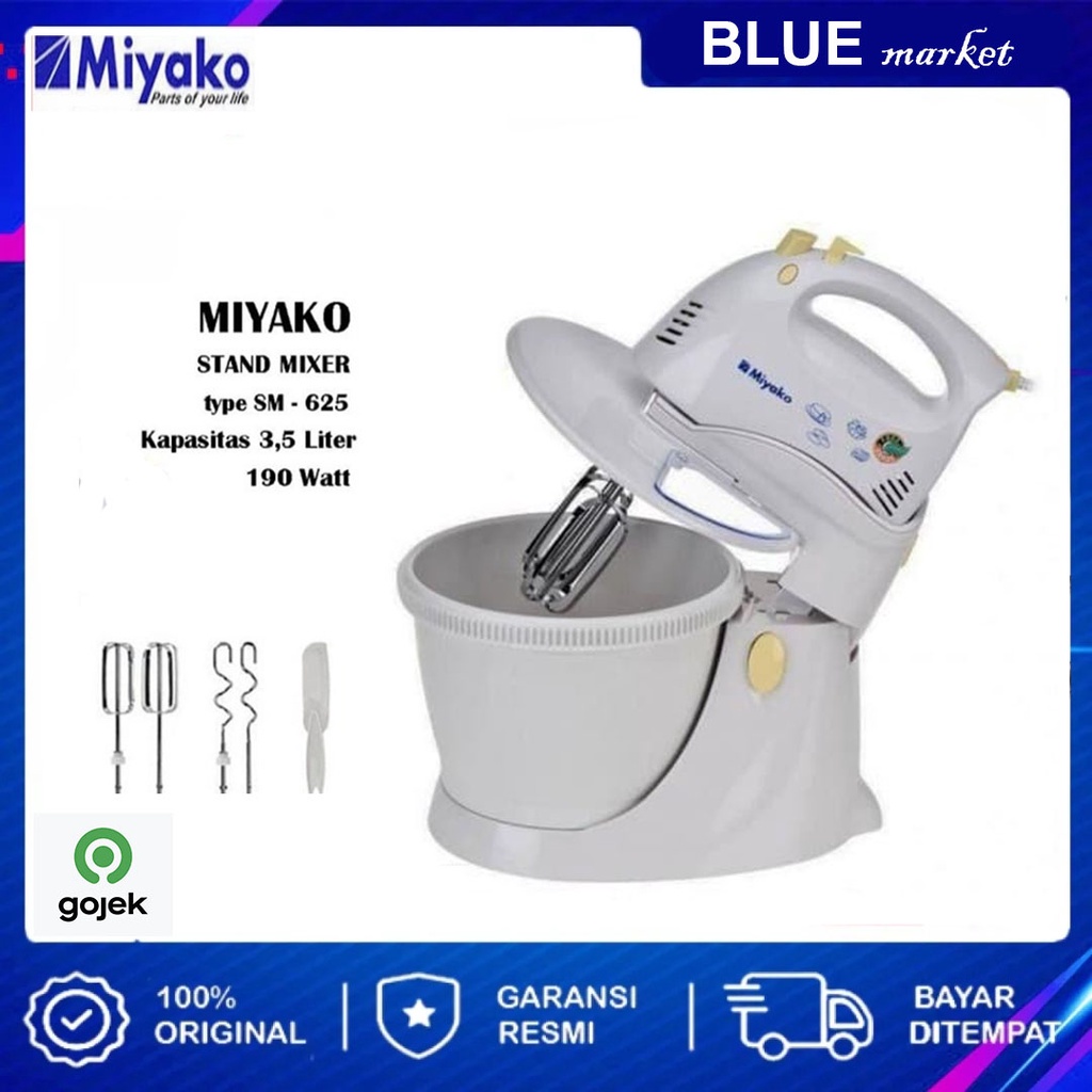 Miyako Stand Mixer Kue Duduk SM 625