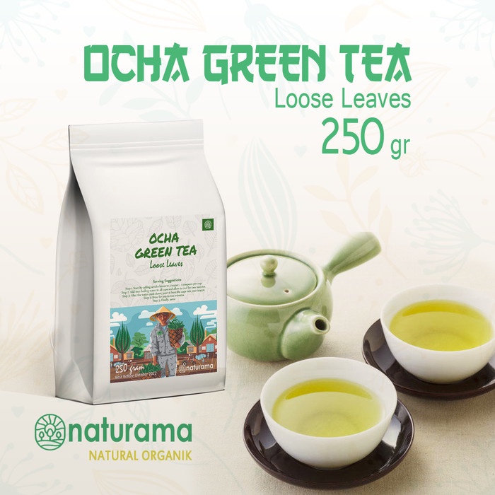 

(BISA COD) Ocha Green Tea 250 Gram Teh Hijau Jepang