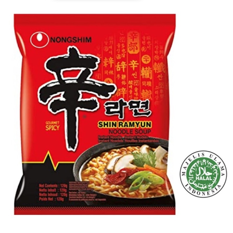 

NONGSHIM SHIN Ramyun Korea / Mie / Ramyeon Korea Pedas HALAL Murah