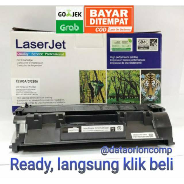 Toner cartridge compatible kompatibel hp laserjet 05A 80A CE505A grade A