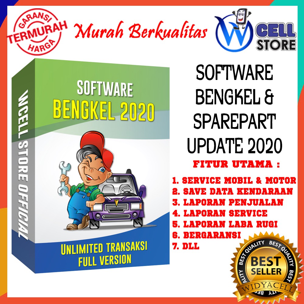 Software Program Aplikasi Bengkel Mobil Dan Motor Penjualan Sparepart Dan Jasa Service Full Aktivasi Shopee Indonesia