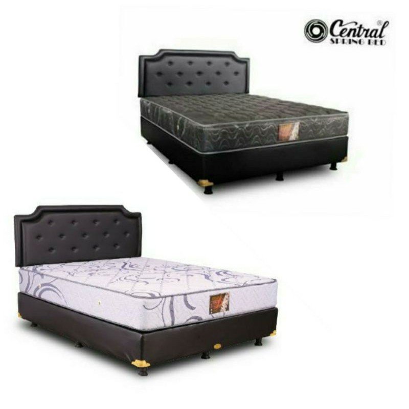 Kasur Springbed CENTRAL Deluxe + Divan Sandaran