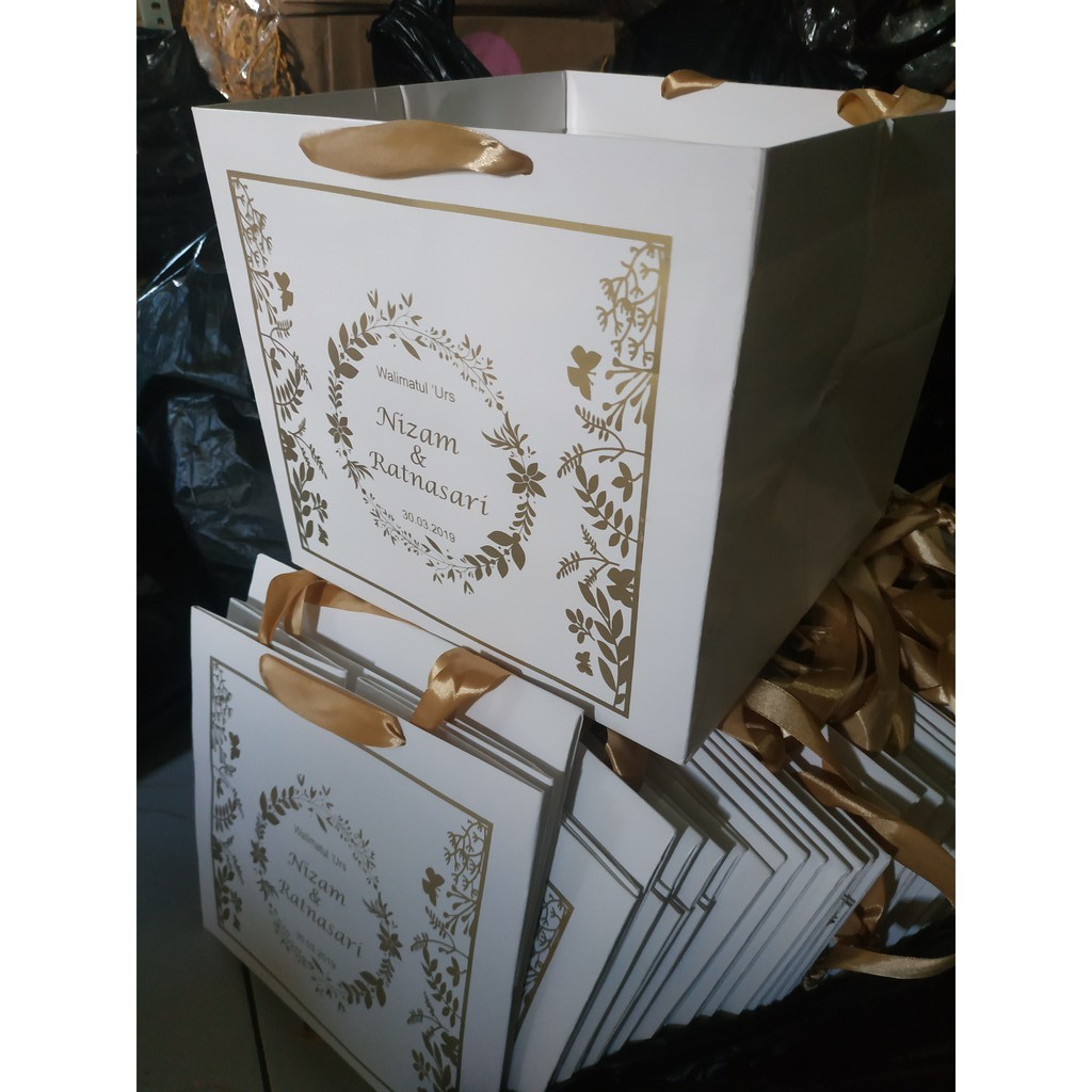 

Paperbag Ivory Putih Orderan Custom 6