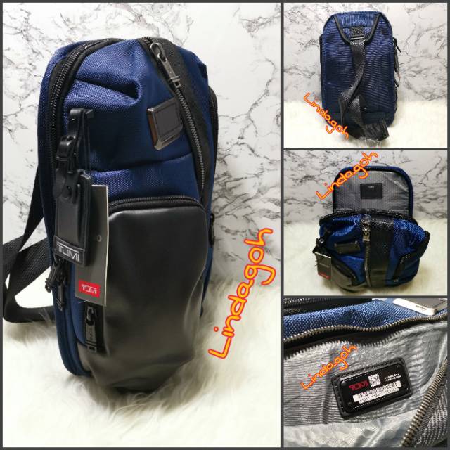 Bodybag tumi Smith slingbag crossbody waistbag mirror quality