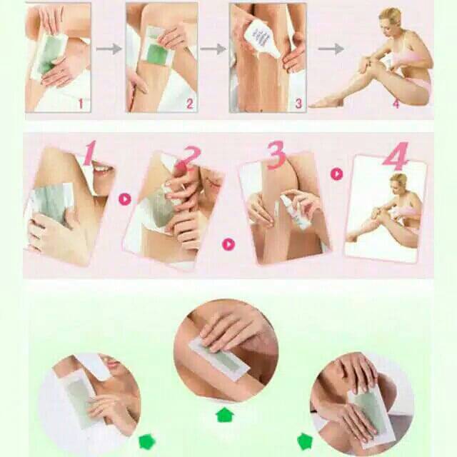 KERTAS WAX/STRIPS WAXING/WAXING STRIPS/PENCABUT BULU KETIAK/WAXING BULU/WAXING KIT/WAX/KERTAS WAXING