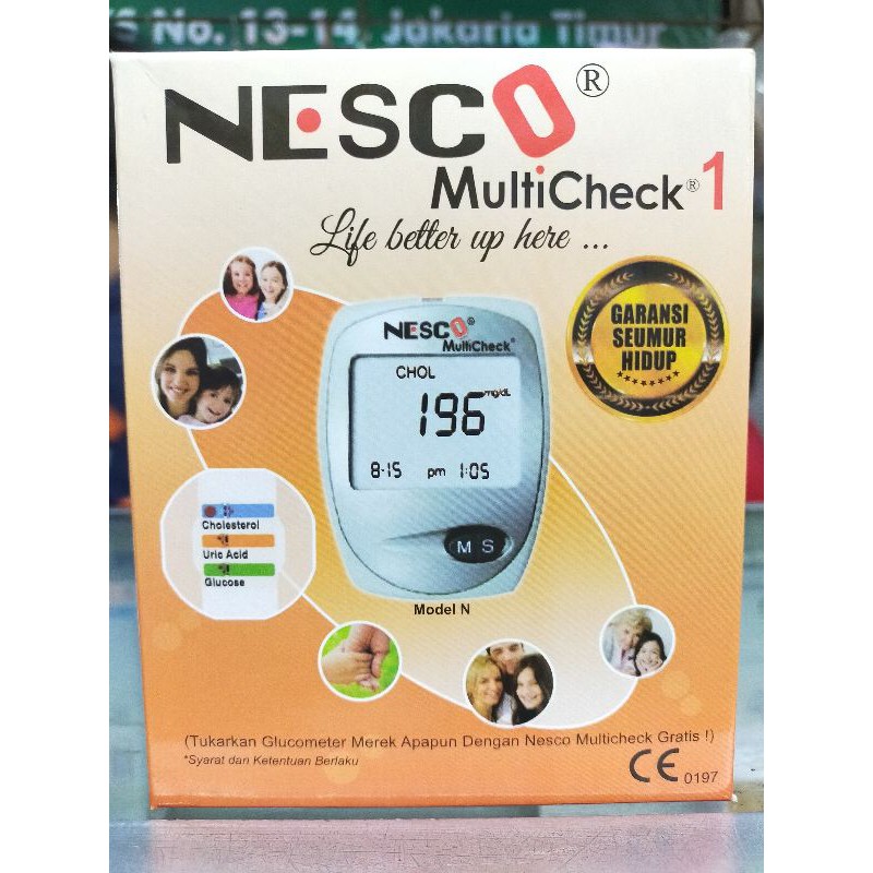 alat test kolesterol,gula darah,asam urat