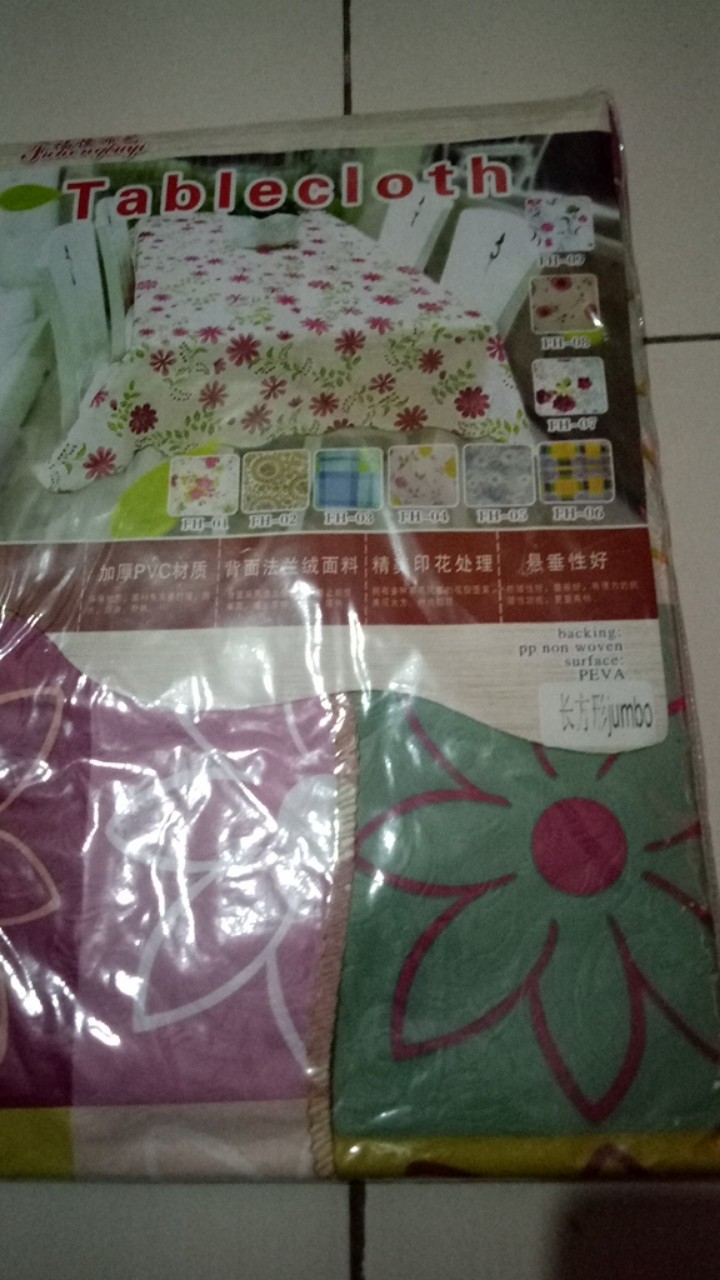 Terjual Ribuan Taplak Meja Makan Panjang Anti Air