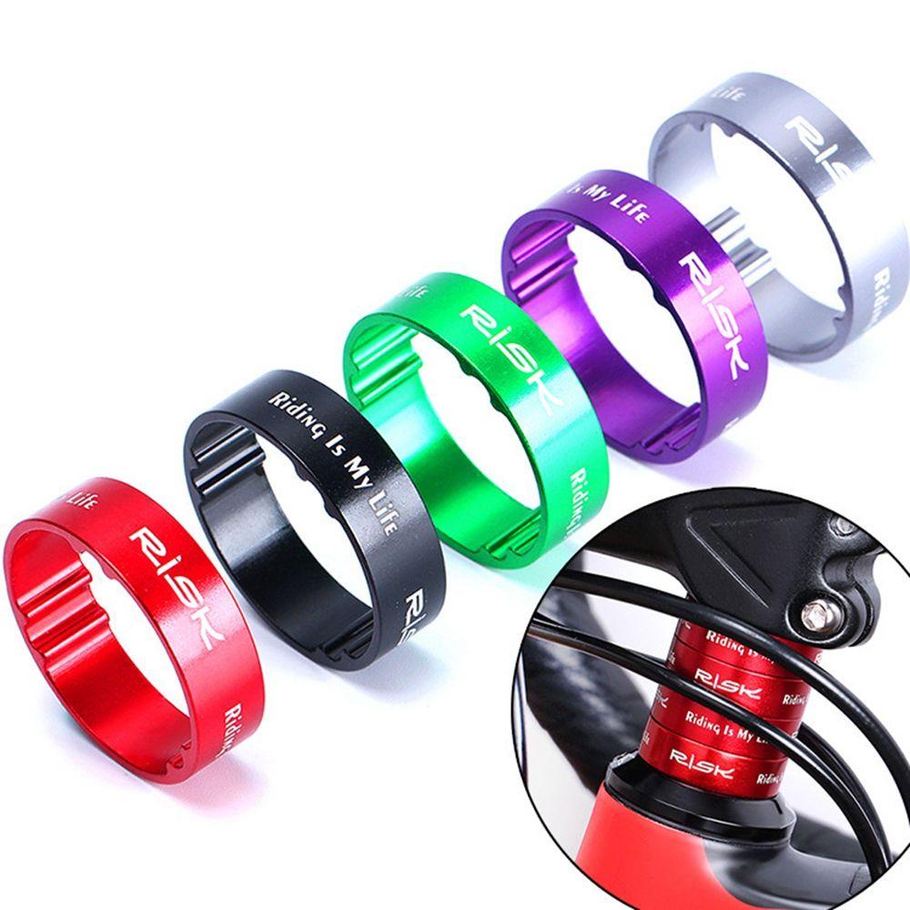 R-FLOWER 4 Pcs Garpu Depan Pencuci Ringan MTB Sepeda Bagian Gunung Sepeda Jalan Spacer Ring