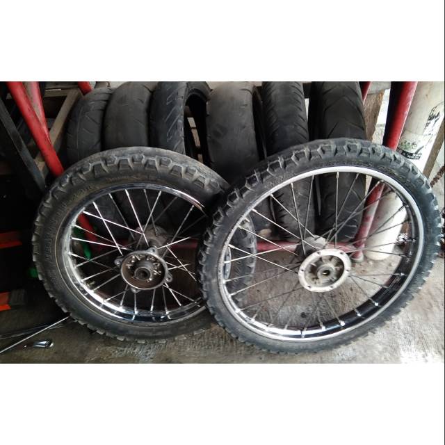 RODA 19 16 16 19 ORIGINAL KAWASAKI KLX 150 L